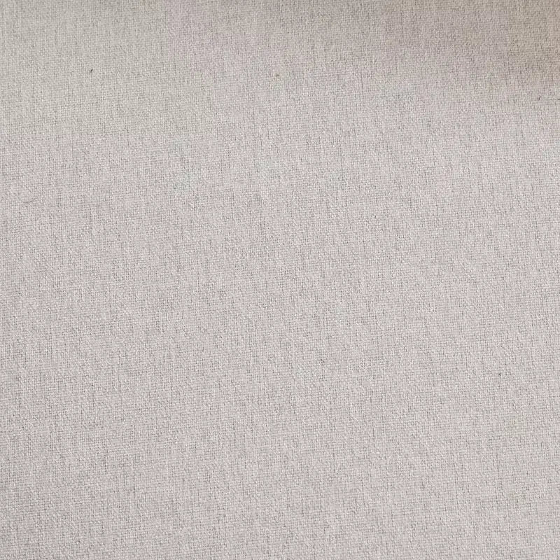 Sedia da ufficio girevole imbottita in cotone e lino giallo chiaro da 24" L