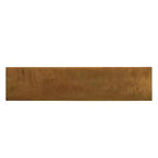 Mobile TV in legno e rattan con 2 ante scorrevoli - Stile Mid-Century Modern - 67.9