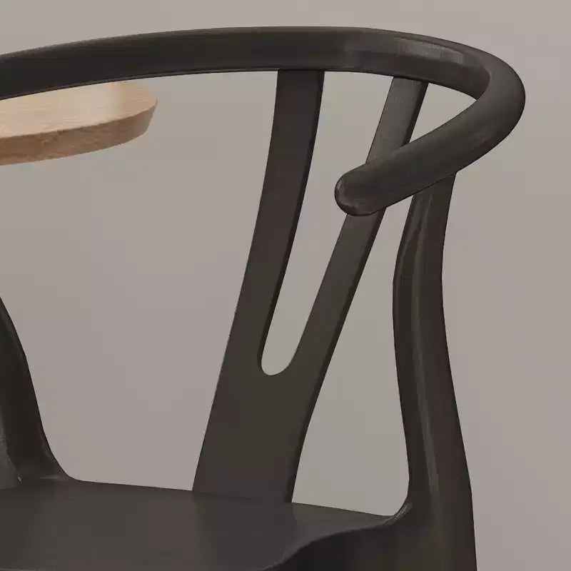 Set di 2 sedie moderne da pranzo, sedie da sala da pranzo in tessuto, sedie laterali imbottite da cucina con schienale curvo e struttura in metallo