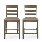Set di 2 sedie moderne da pranzo, sedie da sala da pranzo in tessuto, sedie laterali imbottite da cucina con schienale curvo e struttura in metallo