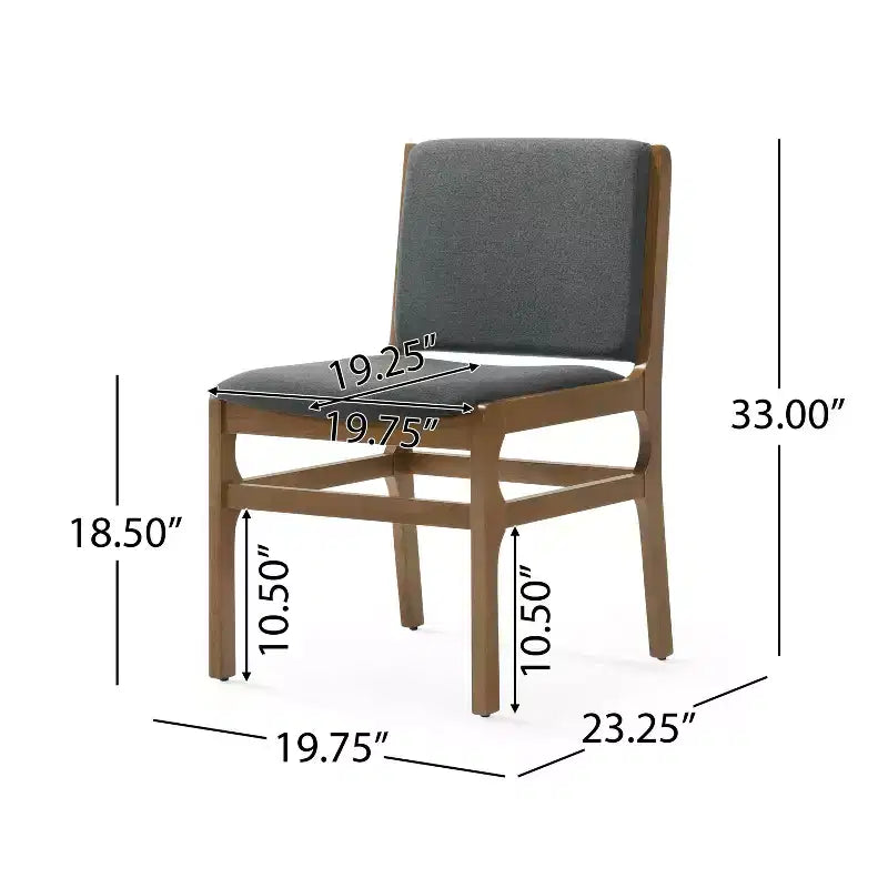 Set di 2 sedie moderne da pranzo, sedie da sala da pranzo in tessuto, sedie laterali imbottite da cucina con schienale curvo e struttura in metallo