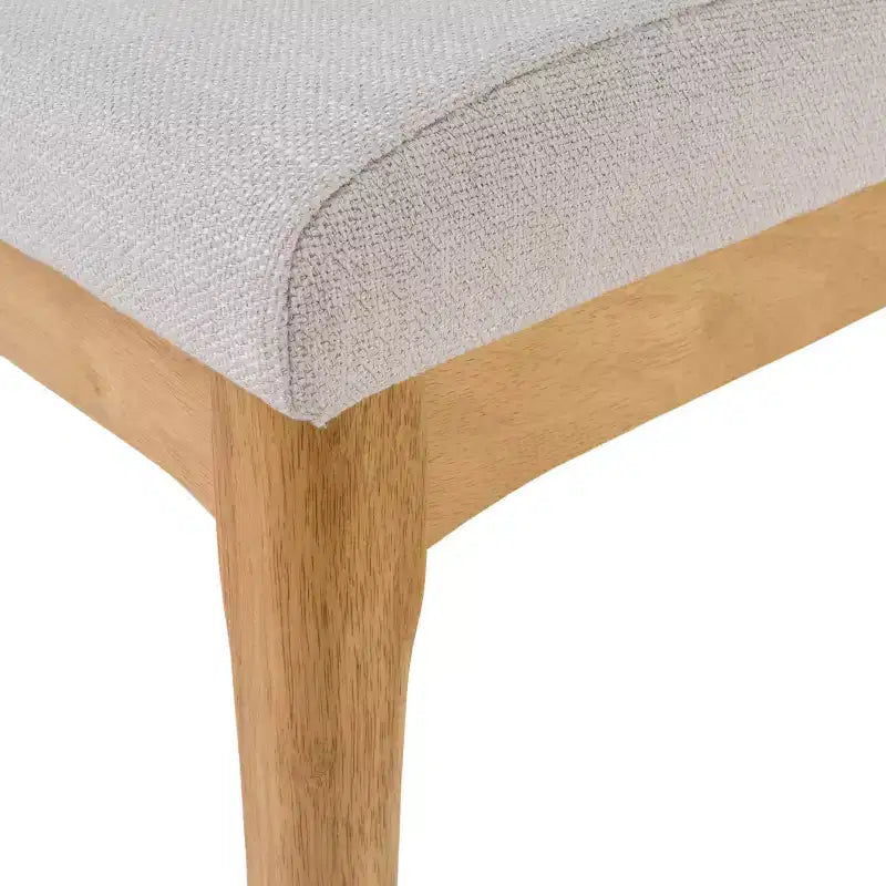 Set di 2 sedie moderne da pranzo, sedie da sala da pranzo in tessuto, sedie laterali imbottite da cucina con schienale curvo e struttura in metallo