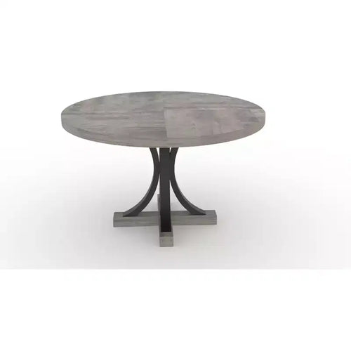 47Rice-shaped round dining table