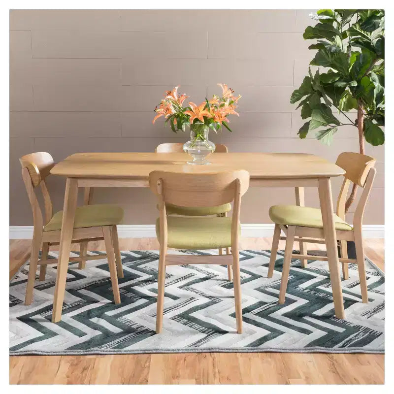 Set da pranzo da 60" di 5 pezzi