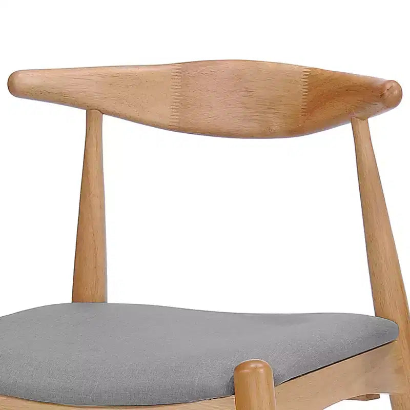 Set di 2 sedie da pranzo moderne di metà secolo
