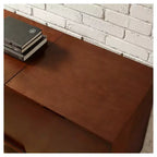 Consolle multimediale, mobile TV moderno in legno con contenitore