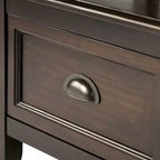 Panca contenitore da ingresso da 106 cm con cassetti