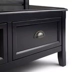 Panca contenitore da ingresso da 106 cm con cassetti